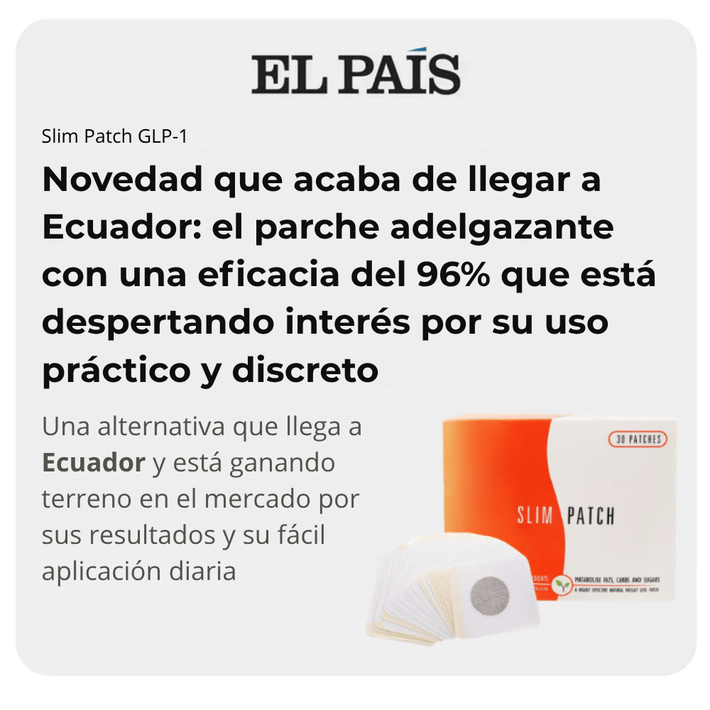 Slim Patch GLP-1 - Pack Adelgazante Natural - Producto ORIGINAL - Tienda GoMart!